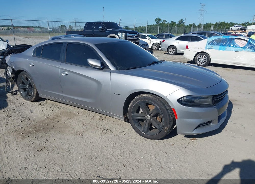 2018 DODGE CHARGER R/T RWD VIN: 2C3CDXCTXJH211904
