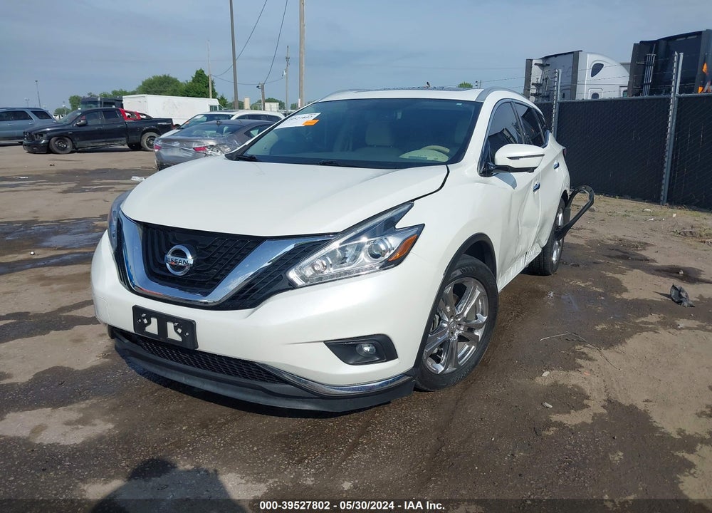 2018 NISSAN MURANO PLATINUM VIN: 5N1AZ2MH8JN159158