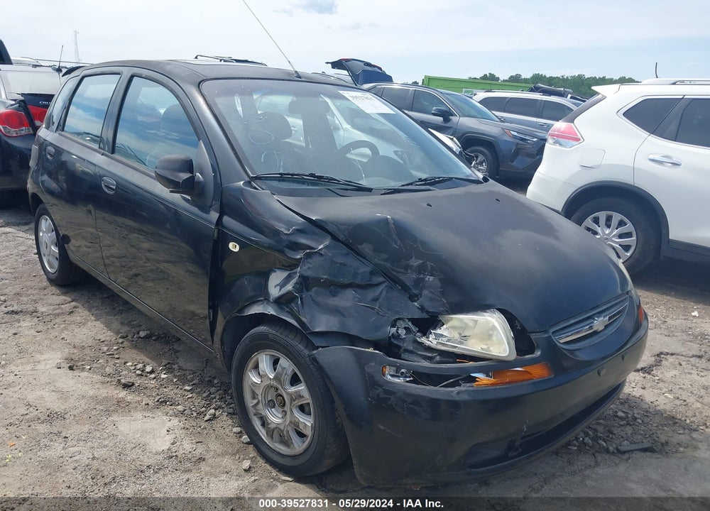 2005 CHEVROLET AVEO LT VIN: KL1TG62685B308307