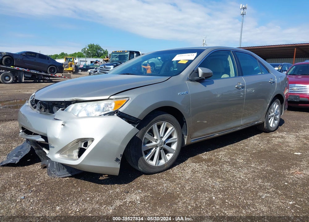 2014 TOYOTA CAMRY HYBRID XLE VIN: 4T1BD1FK8EU113749