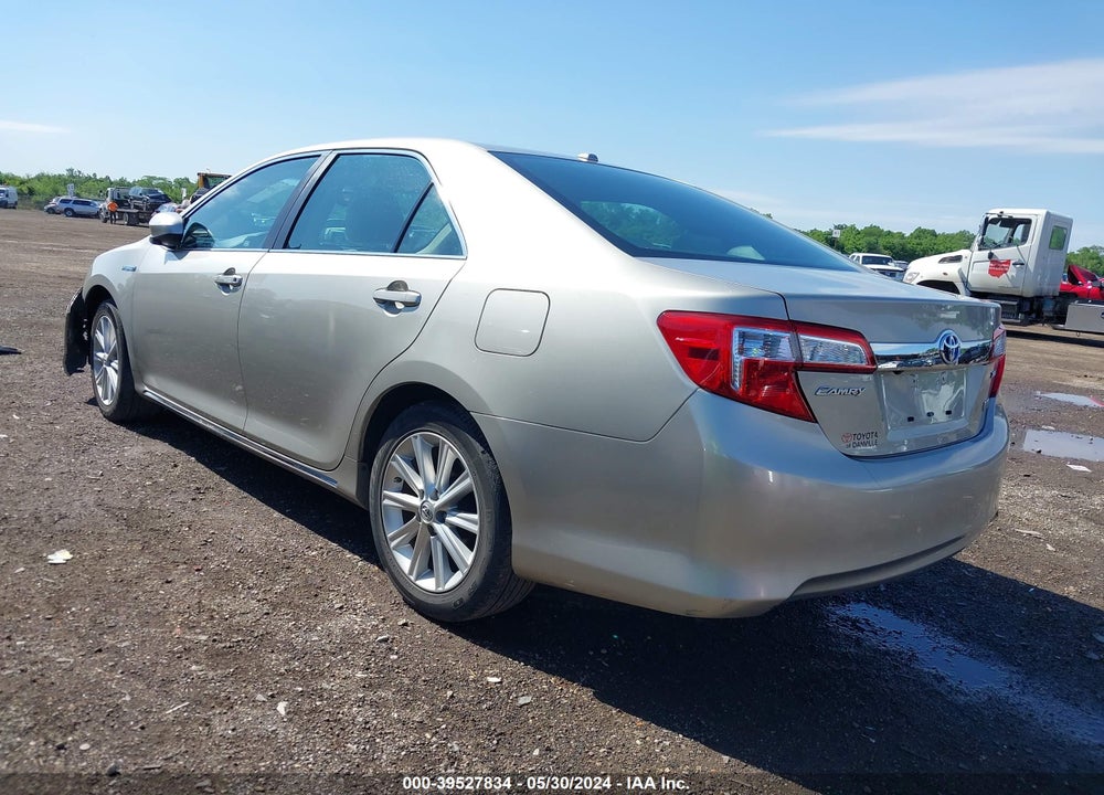 2014 TOYOTA CAMRY HYBRID XLE VIN: 4T1BD1FK8EU113749