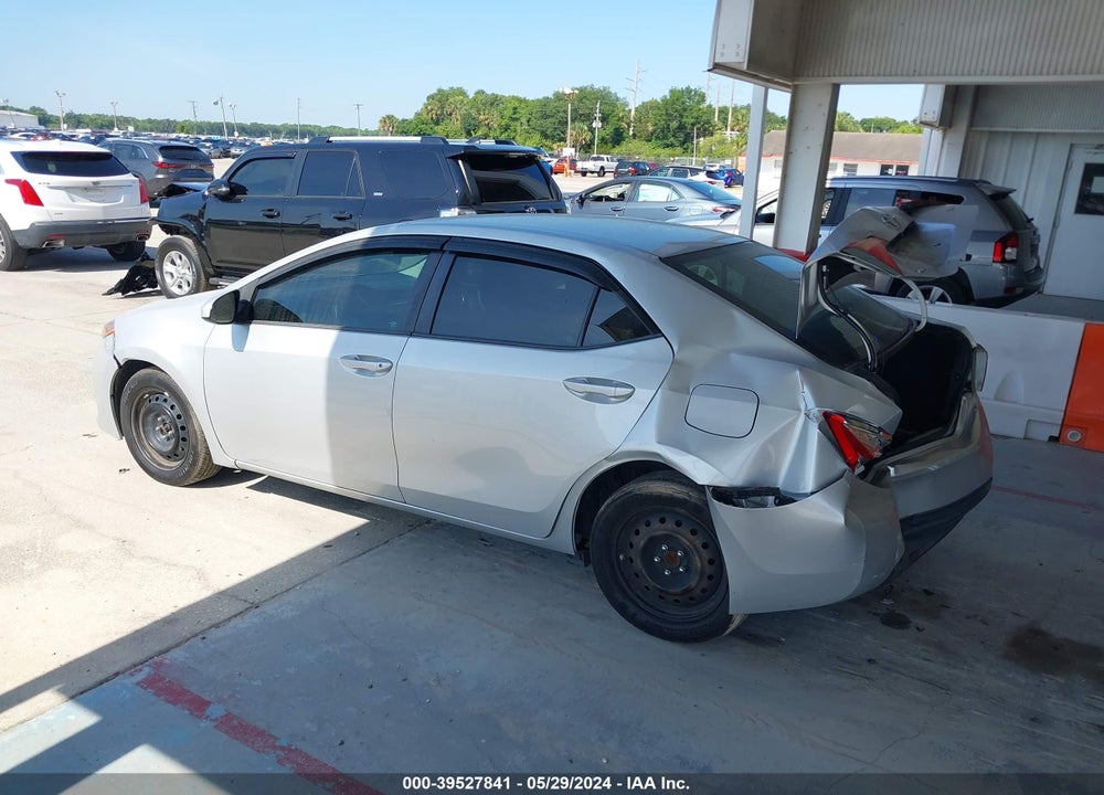 2018 TOYOTA COROLLA LE VIN: 2T1BURHE8JC964399