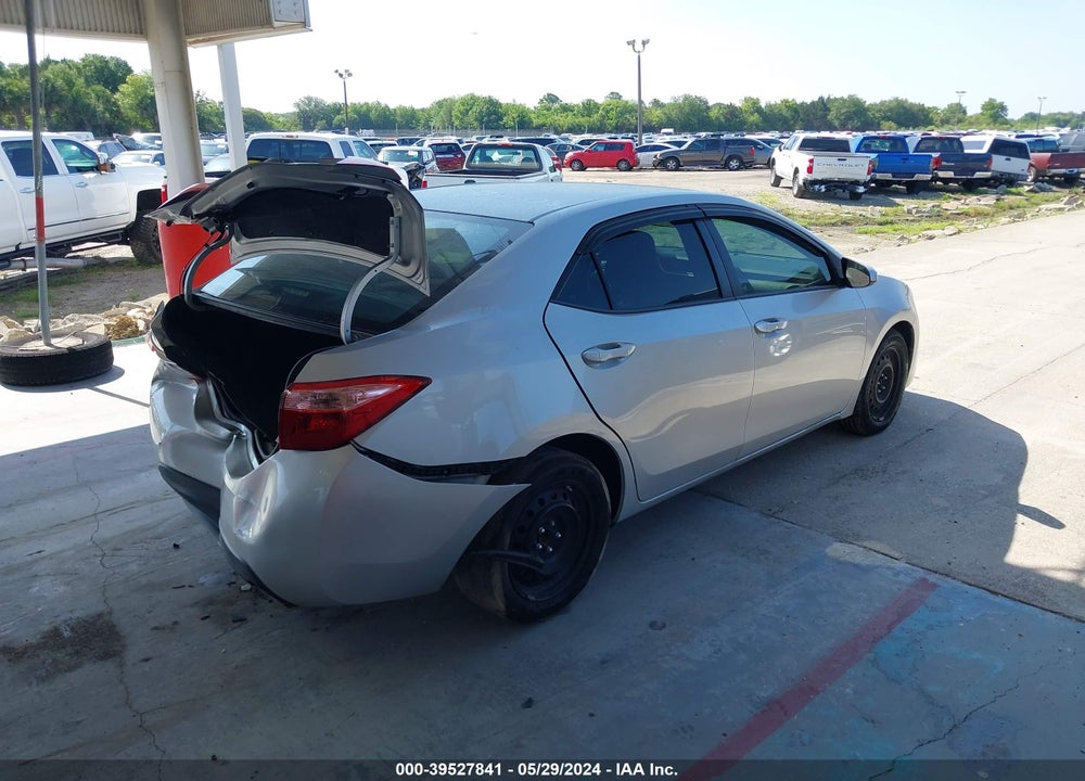 2018 TOYOTA COROLLA LE VIN: 2T1BURHE8JC964399