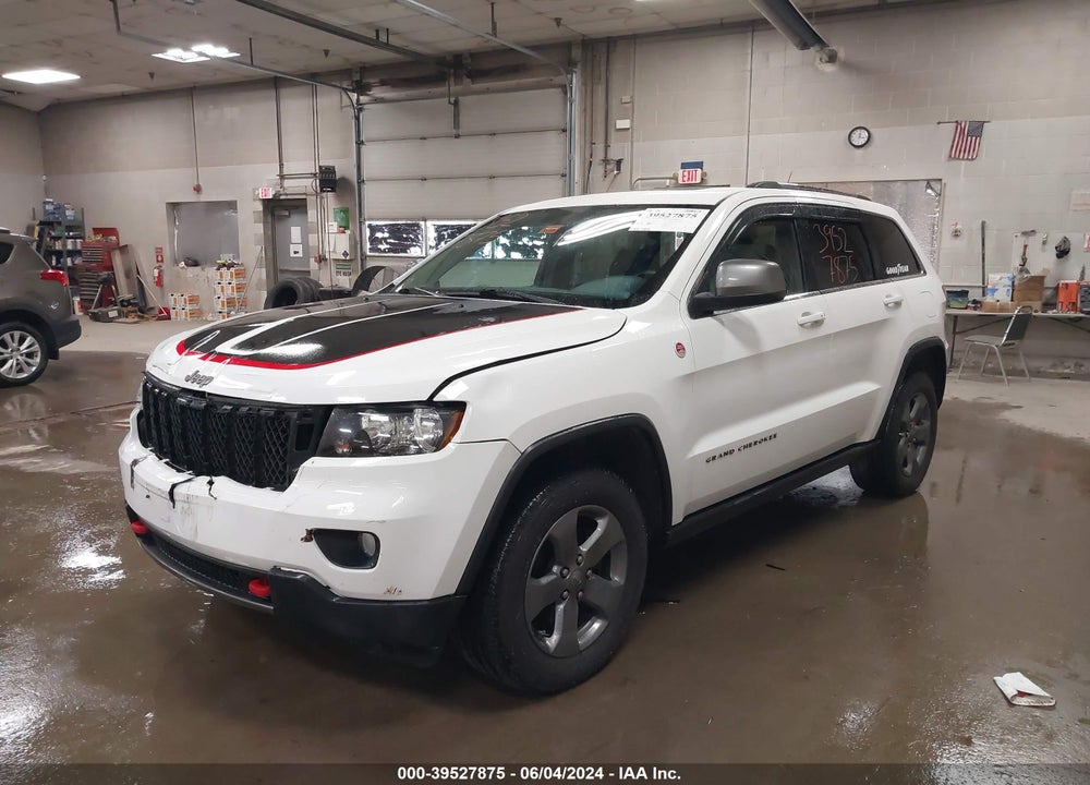 2013 JEEP GRAND CHEROKEE LAREDO TRAILHAWK VIN: 1C4RJFATXDC590583