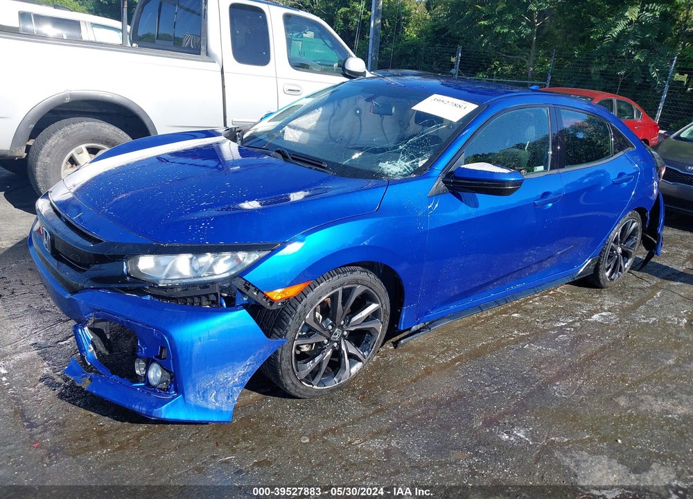 2018 HONDA CIVIC VIN: SHHFK7H46JU218062