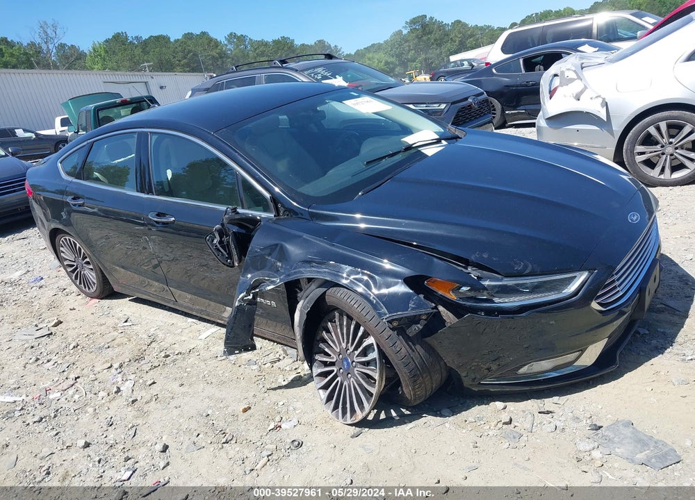 2018 FORD FUSION HYBRID TITANIUM VIN: 3FA6P0RU1JR120487