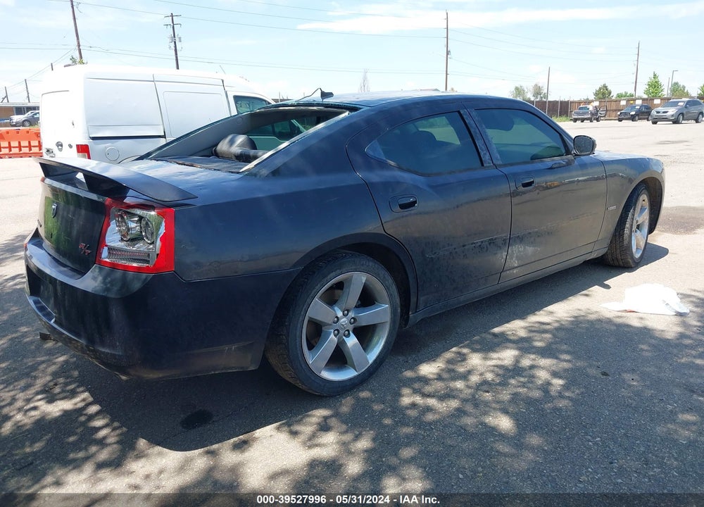 2008 DODGE CHARGER R/T VIN: 2B3LA53H98H158340
