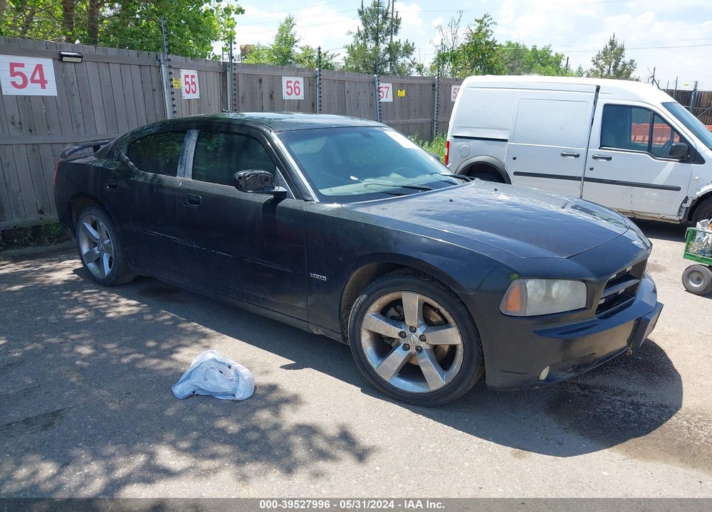 2008 DODGE CHARGER R/T VIN: 2B3LA53H98H158340