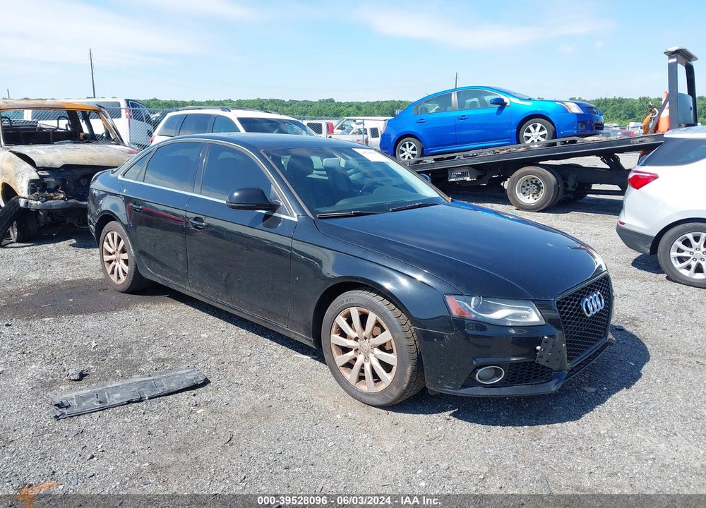 2009 AUDI A4 3.2 PREMIUM PLUS VIN: WAULK78KX9N006276