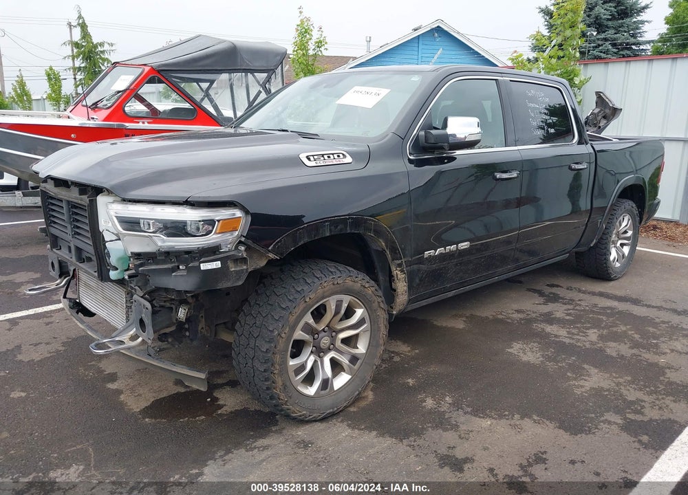2022 RAM 1500 LIMITED LONGHORN 4X4 5'7 BOX VIN: 1C6SRFKM2NN163137