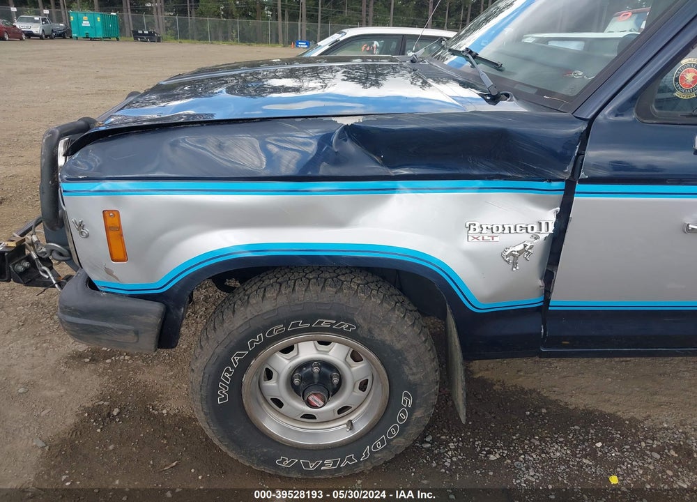1985 FORD BRONCO II VIN: 1FMCU14SXFUC33920
