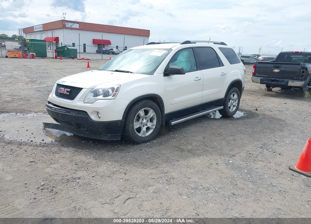2012 GMC ACADIA SLE VIN: 1GKKRPED6CJ298575