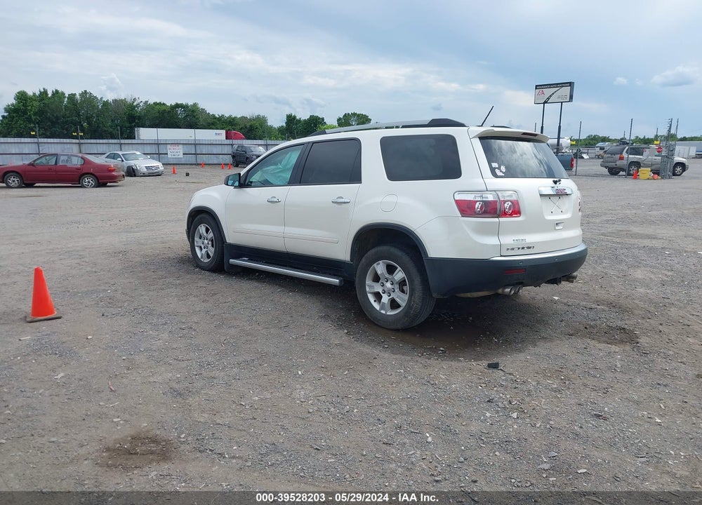 2012 GMC ACADIA SLE VIN: 1GKKRPED6CJ298575
