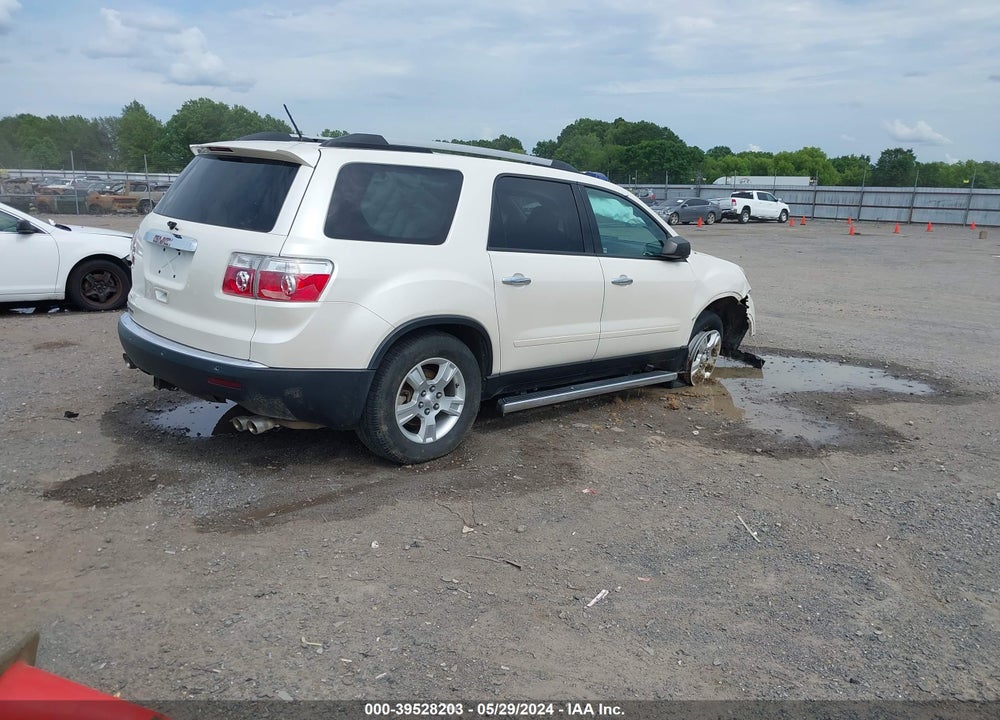 2012 GMC ACADIA SLE VIN: 1GKKRPED6CJ298575