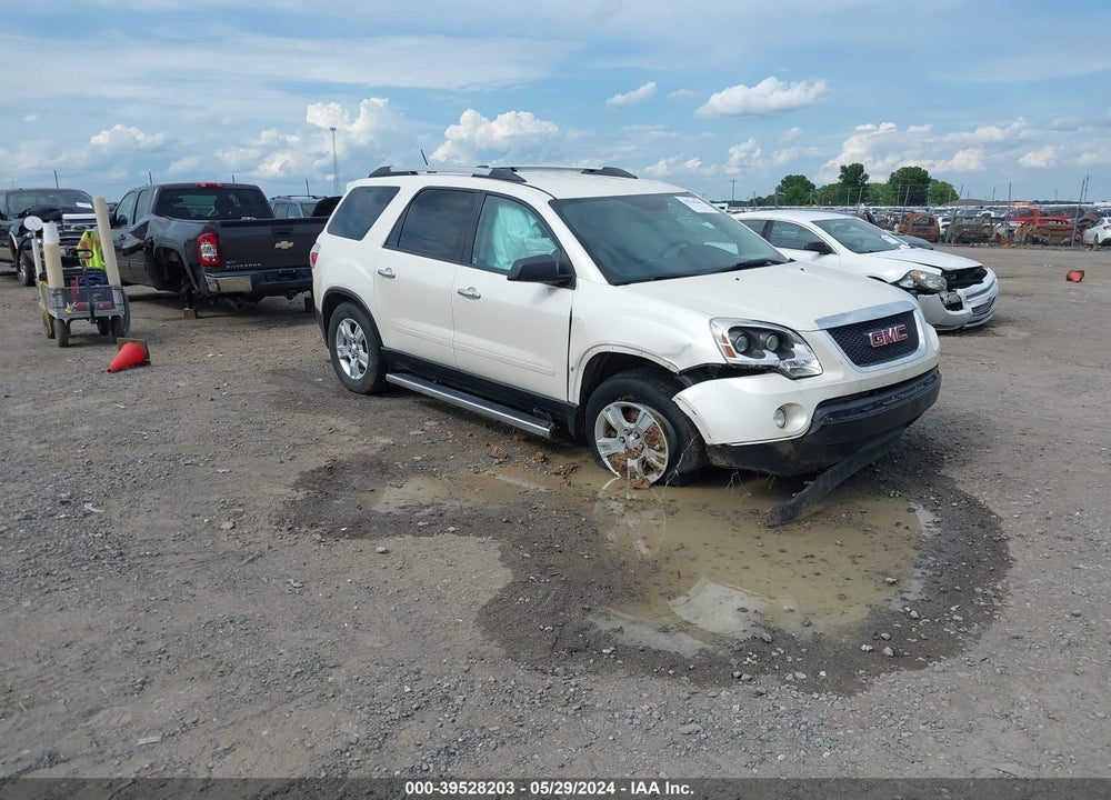 2012 GMC ACADIA SLE VIN: 1GKKRPED6CJ298575