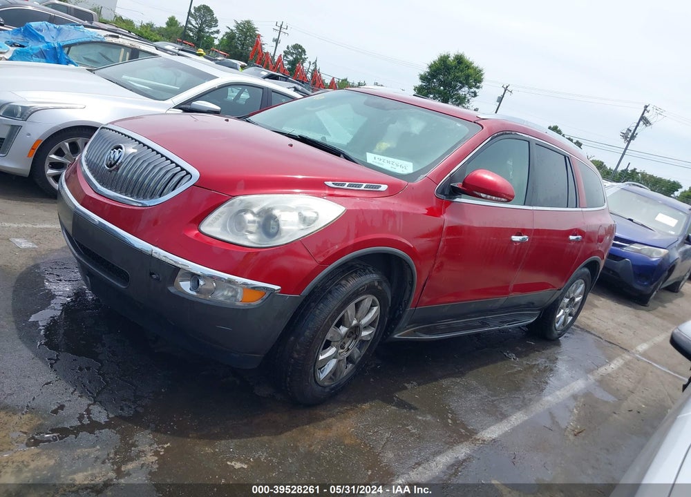 2012 BUICK ENCLAVE LEATHER VIN: 5GAKRCED4CJ320577