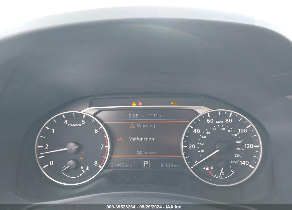 2022 NISSAN ALTIMA SV FWD VIN: 1N4BL4DV7NN375106