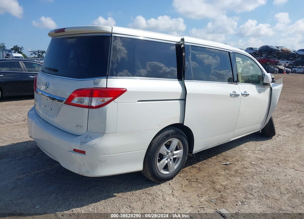 2014 NISSAN QUEST SV VIN: JN8AE2KP3E9107059