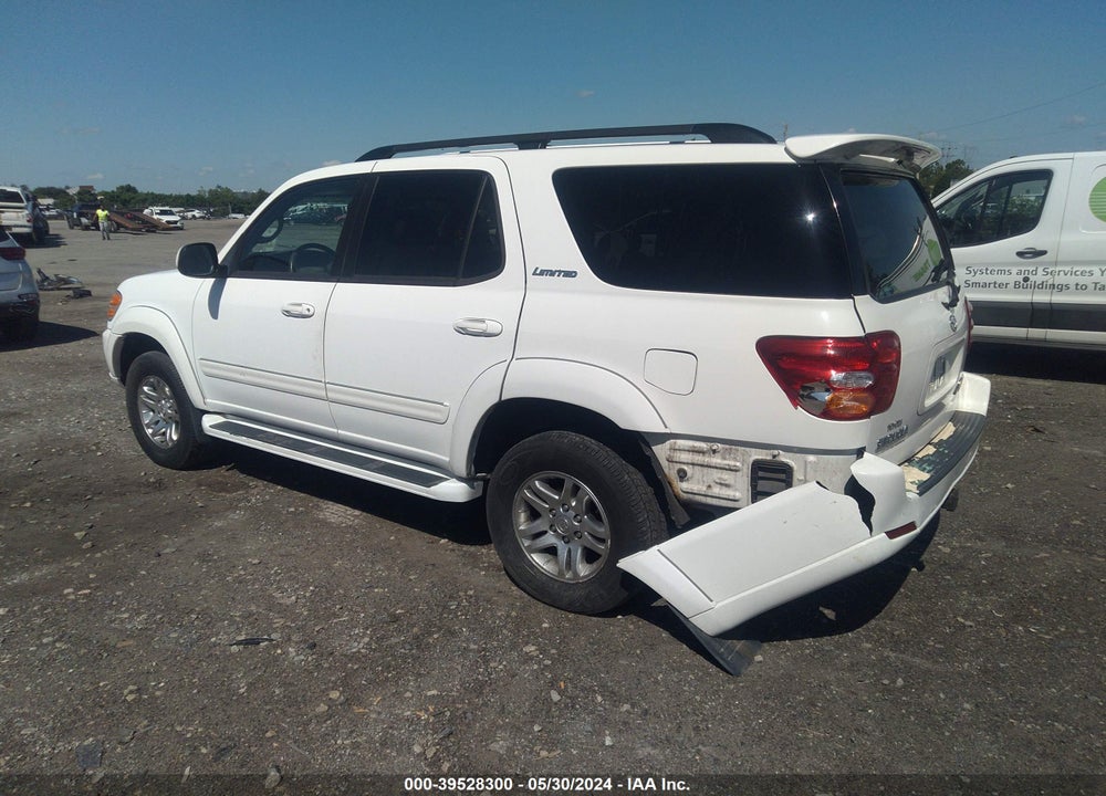 2003 TOYOTA SEQUOIA LIMITED V8 VIN: 5TDBT48A43S162476