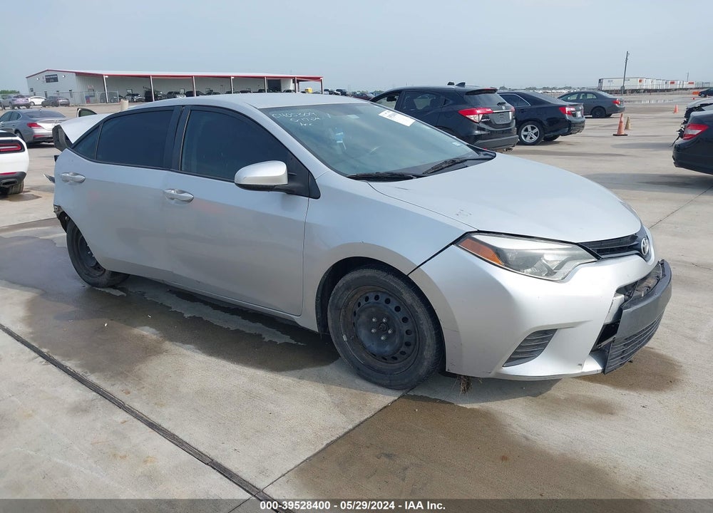 2016 TOYOTA COROLLA LE VIN: 5YFBURHEXGP451972