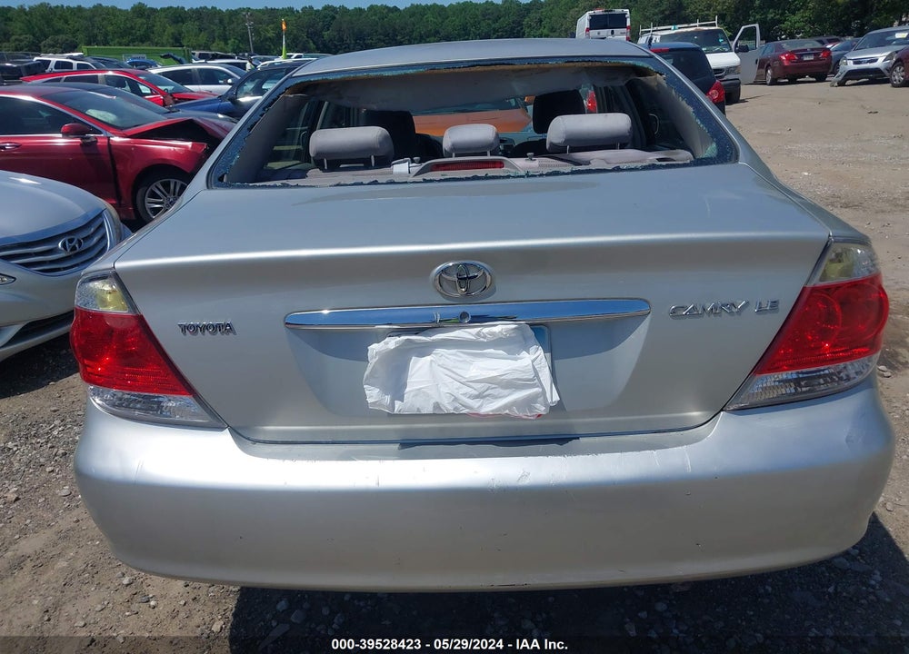 2006 TOYOTA CAMRY LE VIN: 4T1BE32KX6U147837