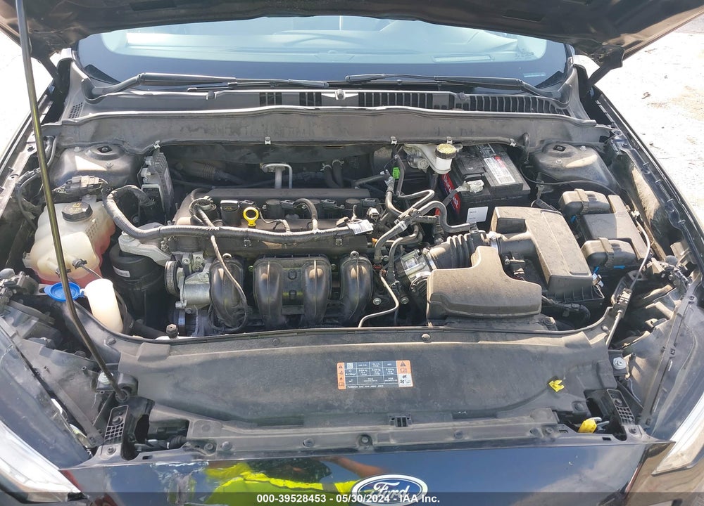 2019 FORD FUSION S VIN: 3FA6P0G74KR132311