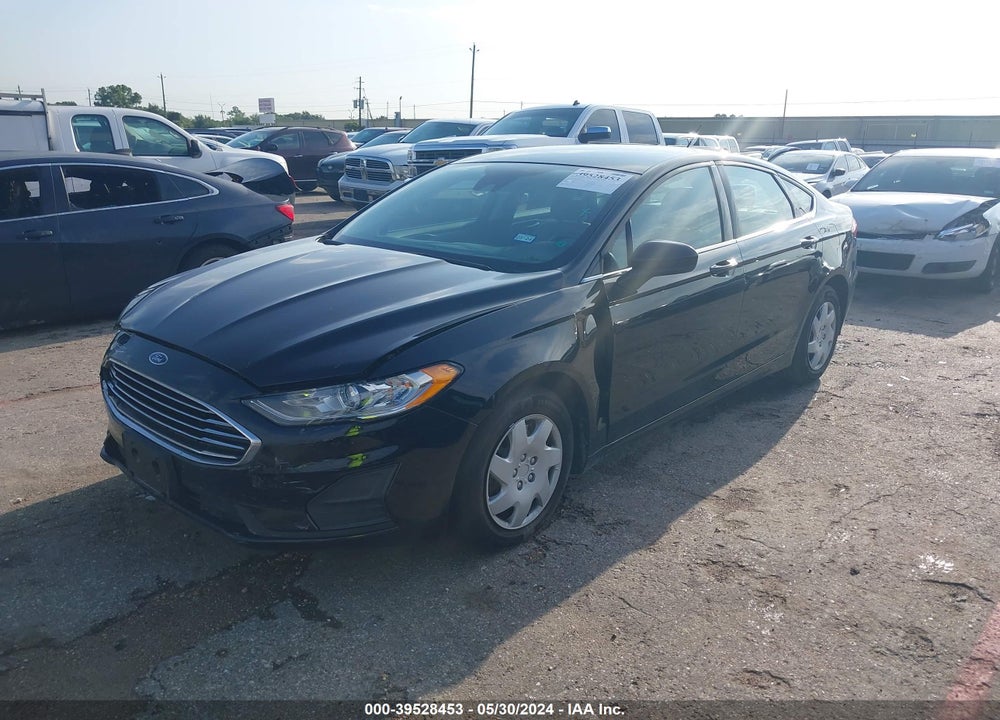 2019 FORD FUSION S VIN: 3FA6P0G74KR132311