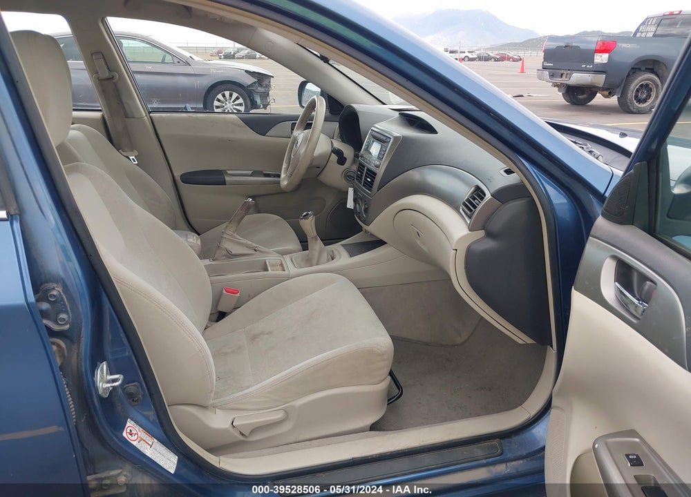 2008 SUBARU IMPREZA 2.5I VIN: JF1GE61628G503611