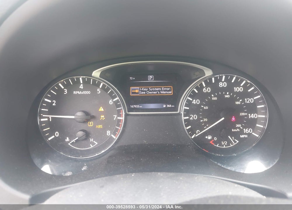 2016 NISSAN ALTIMA 2.5/2.5 S/2.5 SL/2.5 SR/2.5 SV VIN: 1N4AL3AP5GN307627
