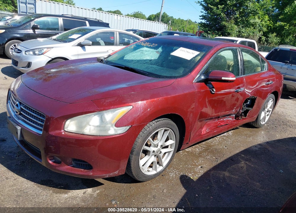 2009 NISSAN MAXIMA 3.5 SV VIN: 1N4AA51E29C814158