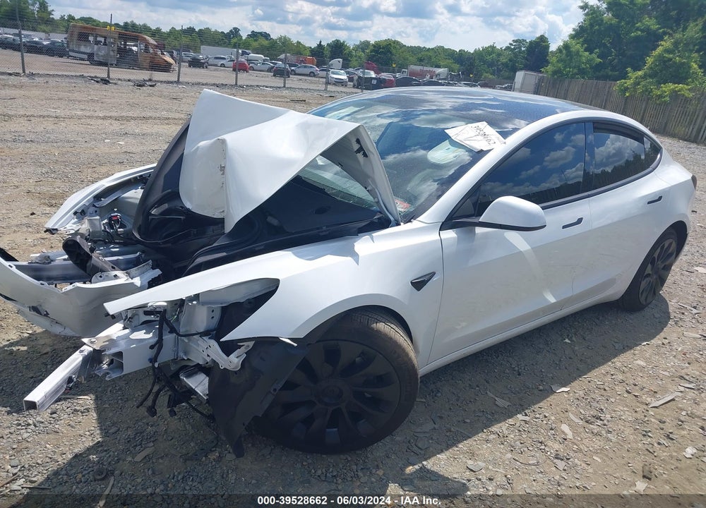 2023 TESLA MODEL 3 REAR-WHEEL DRIVE VIN: 5YJ3E1EA2PF652281