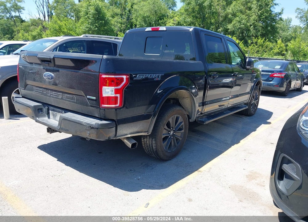 2020 FORD F-150 XLT VIN: 1FTEW1EP4LFC65439