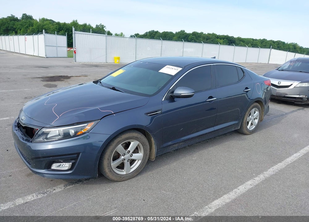 2015 KIA OPTIMA LX VIN: KNAGM4A77F5602148