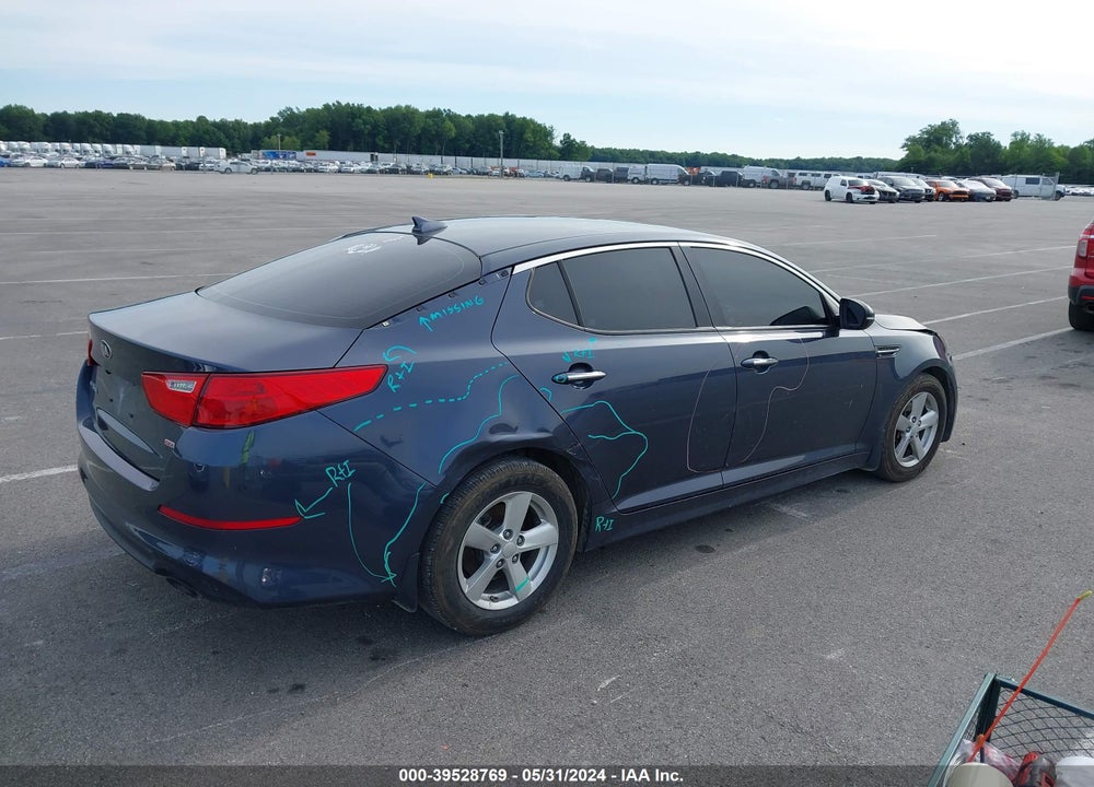 2015 KIA OPTIMA LX VIN: KNAGM4A77F5602148