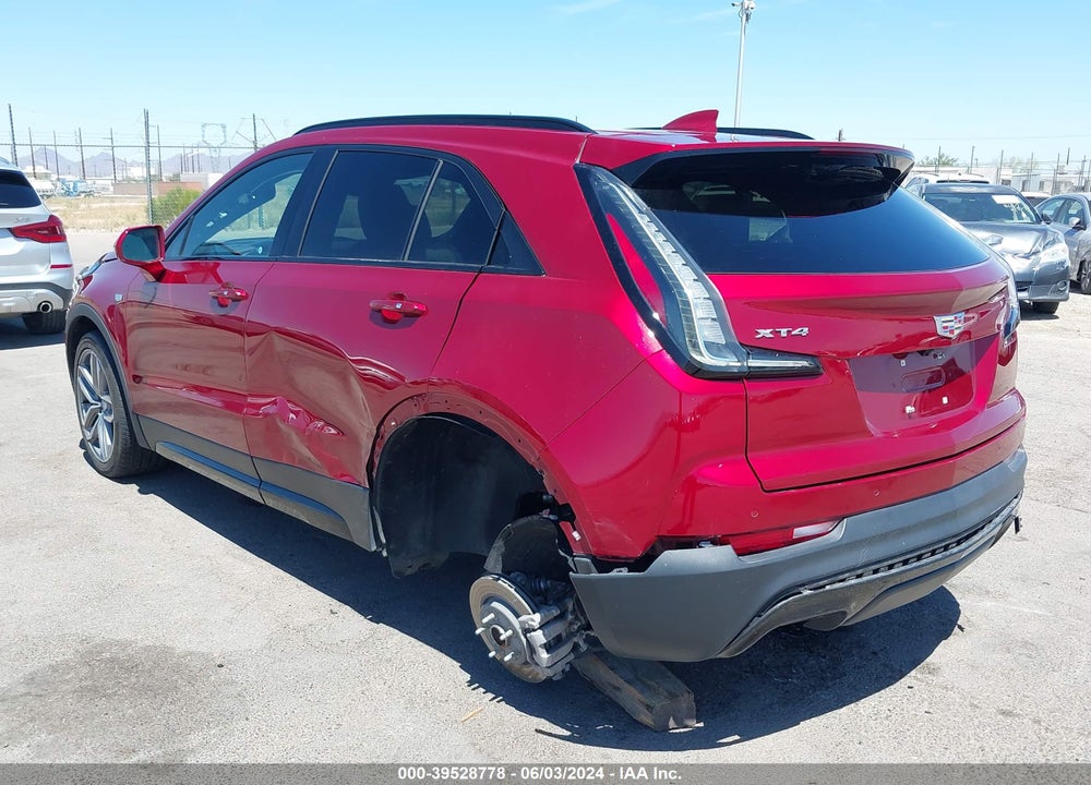 2019 CADILLAC XT4 SPORT VIN: 1GYFZER47KF158977