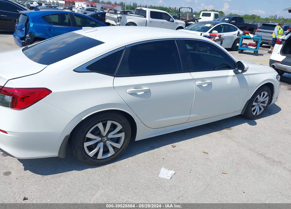 2024 HONDA CIVIC LX VIN: 2HGFE2F22RH523613