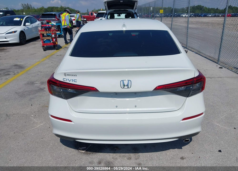 2024 HONDA CIVIC LX VIN: 2HGFE2F22RH523613