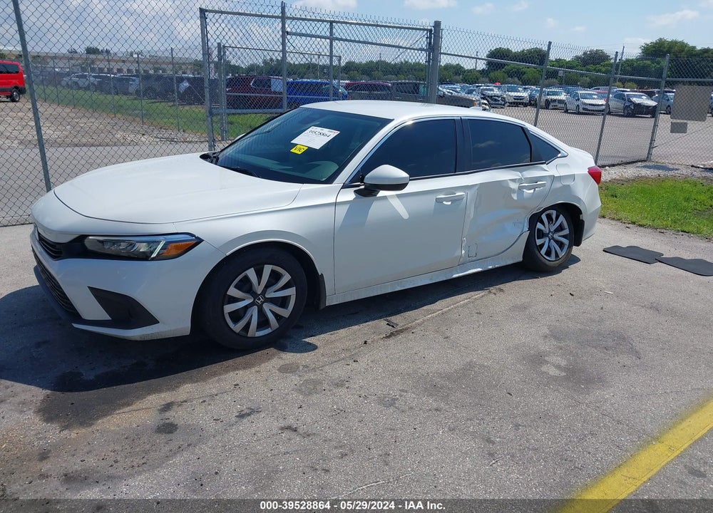 2024 HONDA CIVIC LX VIN: 2HGFE2F22RH523613