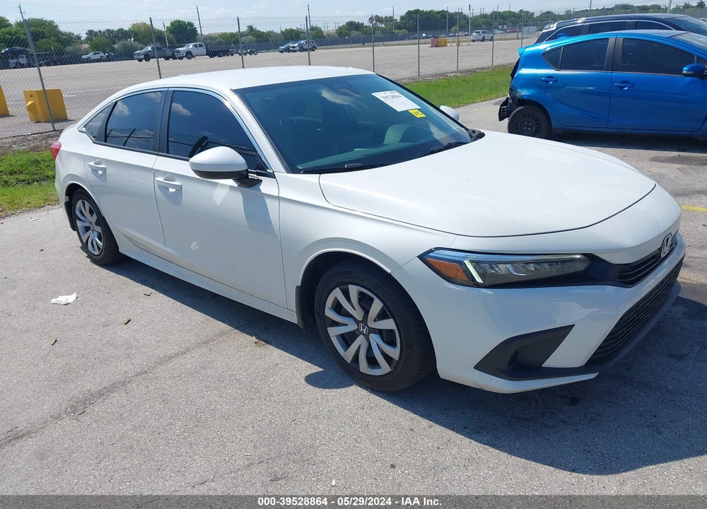 2024 HONDA CIVIC LX VIN: 2HGFE2F22RH523613