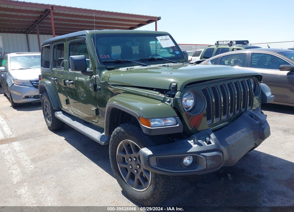 2021 JEEP WRANGLER UNLIMITED 80TH ANNIVERSARY 4X4 VIN: 1C4HJXDG9MW756834