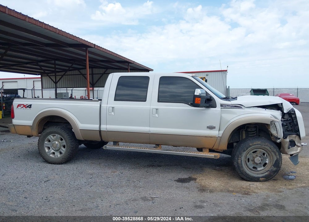 2012 FORD F-250 LARIAT VIN: 1FT7W2BT1CEB48245
