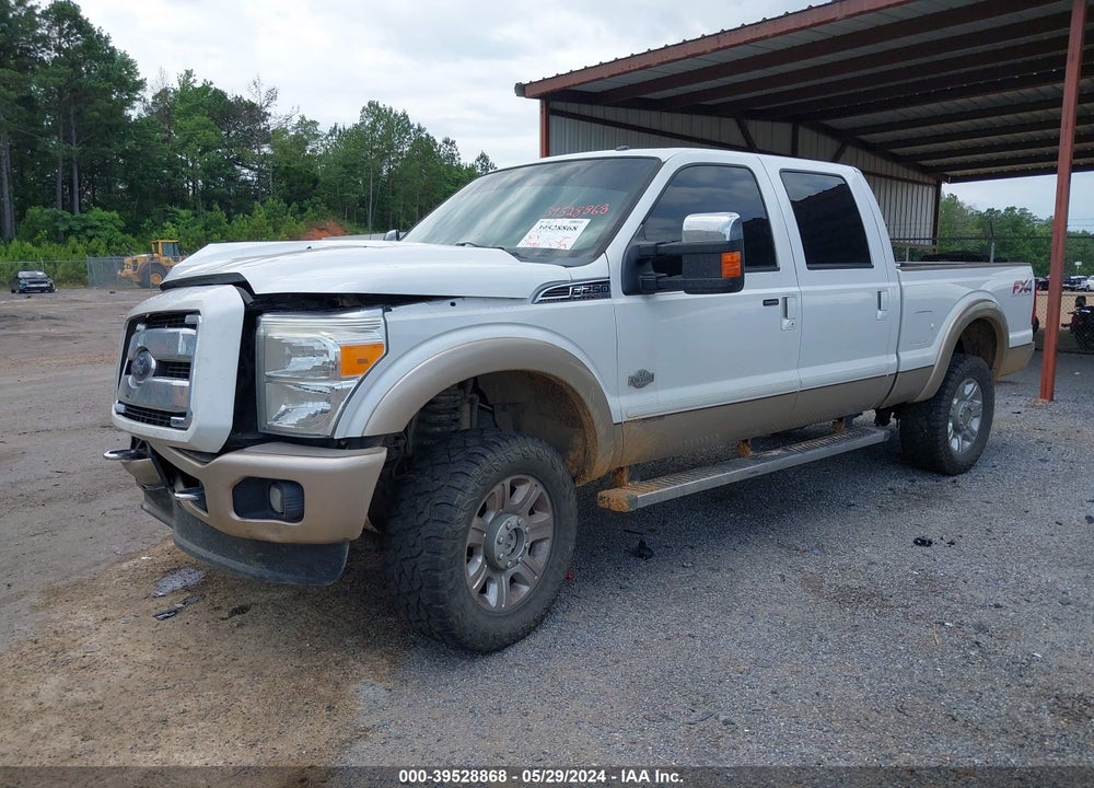 2012 FORD F-250 LARIAT VIN: 1FT7W2BT1CEB48245