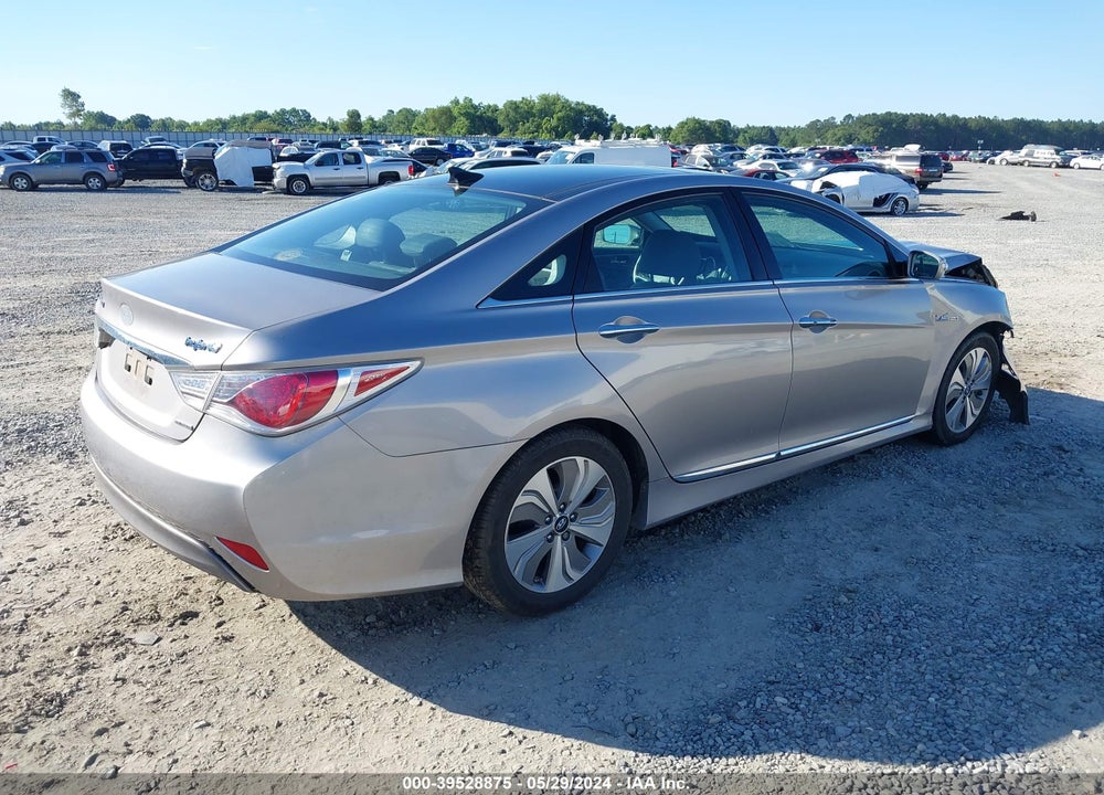 2013 HYUNDAI SONATA HYBRID LIMITED VIN: KMHEC4A44DA067606