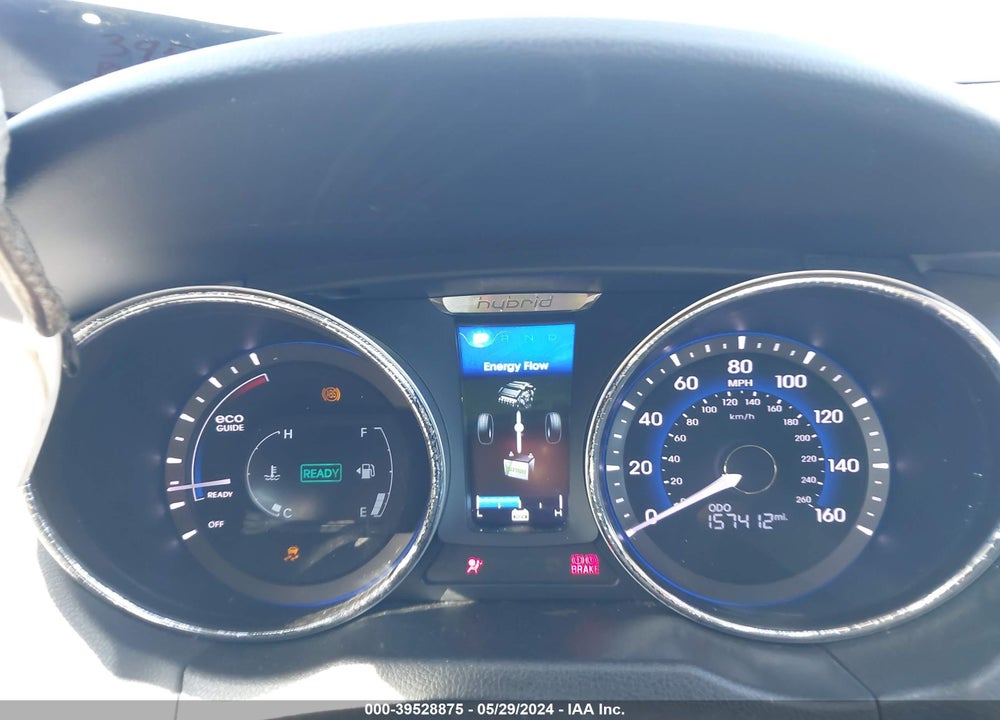 2013 HYUNDAI SONATA HYBRID LIMITED VIN: KMHEC4A44DA067606