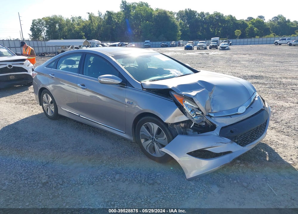2013 HYUNDAI SONATA HYBRID LIMITED VIN: KMHEC4A44DA067606