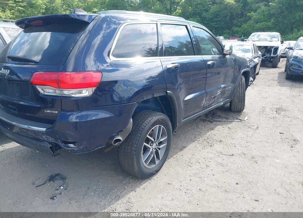 2017 JEEP GRAND CHEROKEE LIMITED 4X4 VIN: 1C4RJFBG6HC670504