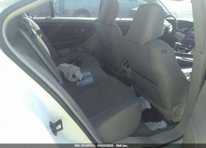 2010 FORD TAURUS SEL VIN: 1FAHP2EW8AG151853