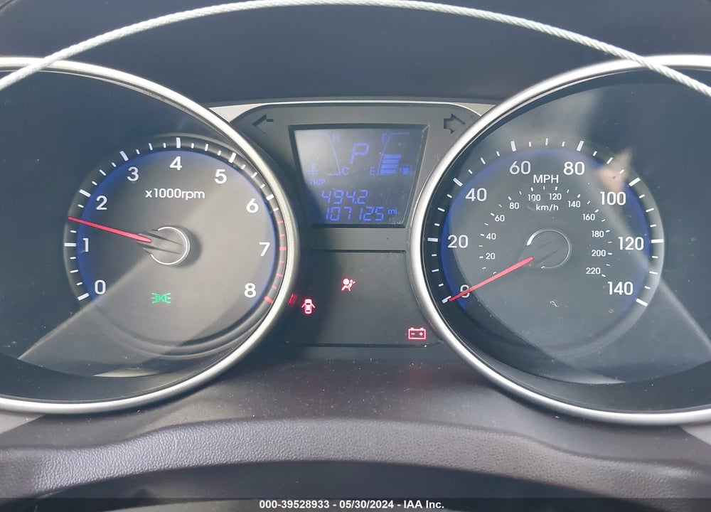 2011 HYUNDAI TUCSON GLS VIN: KM8JU3AC1BU126300