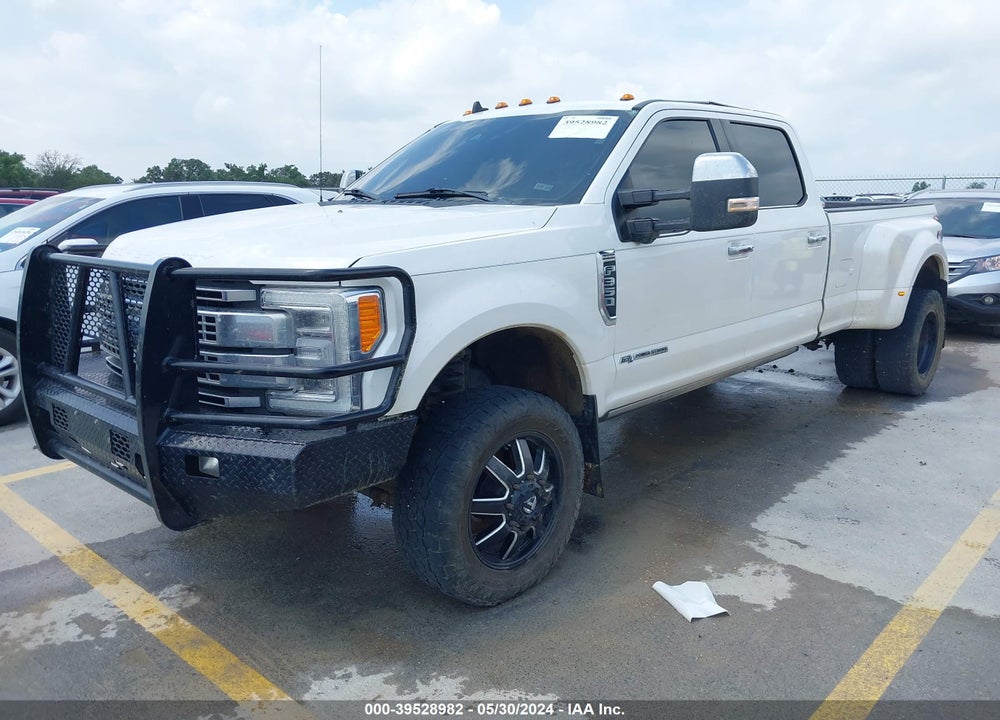 2019 FORD F-350 PLATINUM VIN: 1FT8W3DT8KEF33890