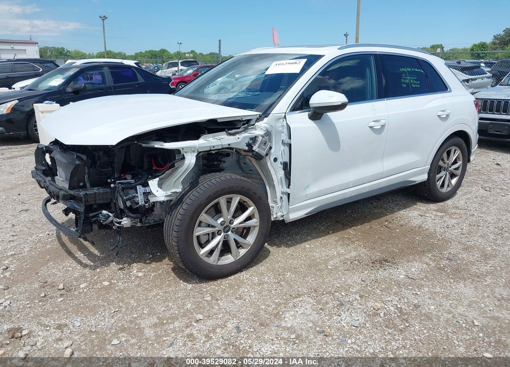 2023 AUDI Q3 PREMIUM PLUS 45 TFSI S LINE QUATTRO TIPTRONIC VIN: WA1EECF38P1136711